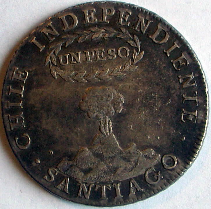 1833-Chile-Volcano-Peso